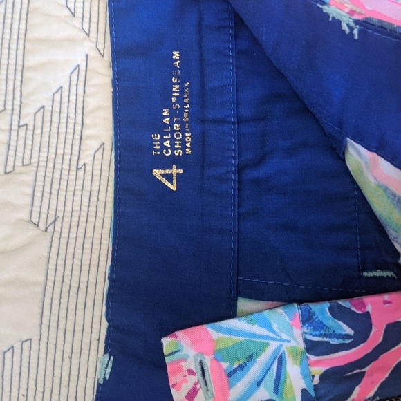Lilly Pulitzer Callan 5" shorts In Flamenco Beach🦩 - Picture 4 of 5